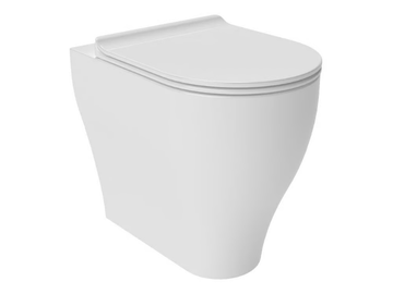 APP SOLUTION - Floor mounted rimless ceramic toilet by Ceramica Flaminia - view 2